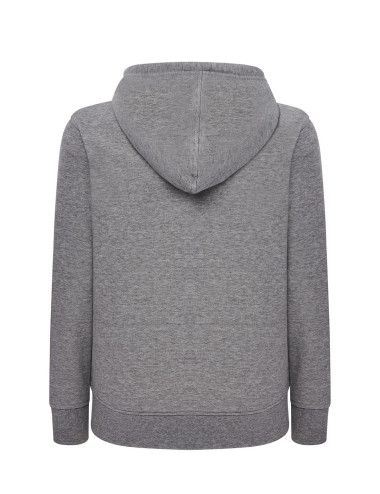 JHK Women's Sweatshirt JHK SWULHOOD 240 GM - Grey Melange