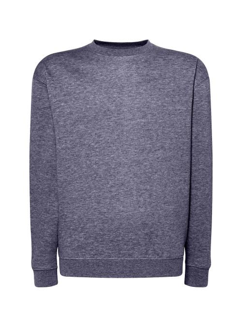 JHK Men's Sweatshirt SWRA 290 SWEATSHIRTDNH - Denim Heather