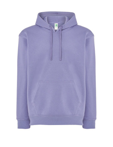 JHK Bluza dresowa męska SWRA KNG KANGAROO VI - Violet