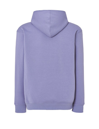 JHK Bluza dresowa męska SWRA KNG KANGAROO VI - Violet