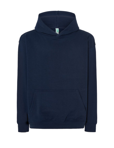 JHK Bluza dresowa męska KANGOROO OVERSIZE NY - Navy