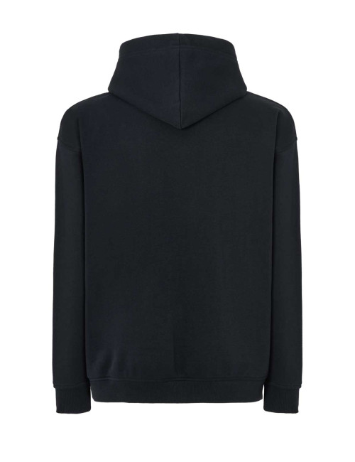 JHK Bluza dresowa męska KANGOROO OVERSIZE BK - Black