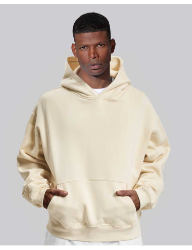 JHK Bluza dresowa męska KANGOROO OVERSIZE BT-Buttercream