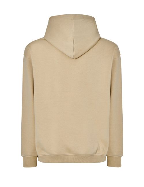 JHK Bluza dresowa męska KANGOROO OVERSIZE BT-Buttercream