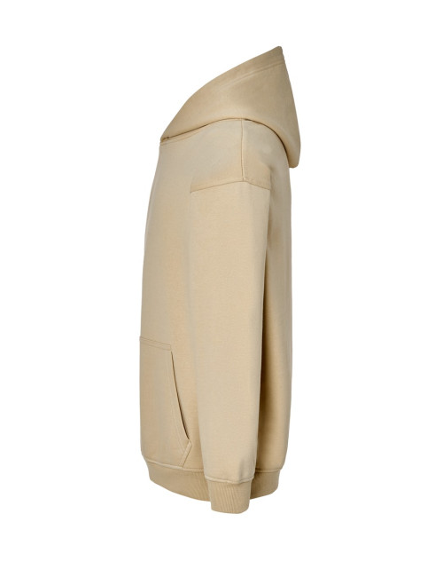 JHK Bluza dresowa męska KANGOROO OVERSIZE BT-Buttercream