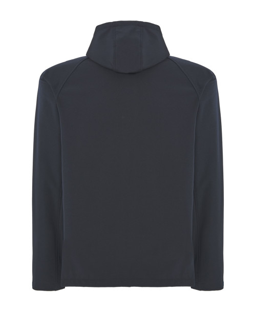 JHK Kurtka softshell męska SOFTSHELL HOOD NY - Navy