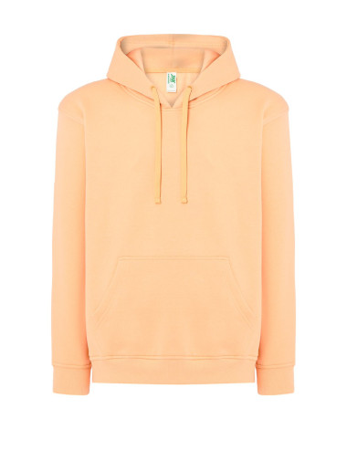 JHK Bluza dresowa męska SWRA KNG KANGAROO APR - Apricot