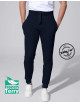 JHK Spodnie dresowe PANTS CUFF FRENCH TERRY NY - Navy