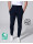 JHK Spodnie dresowe PANTS CUFF FRENCH TERRY NY - Navy