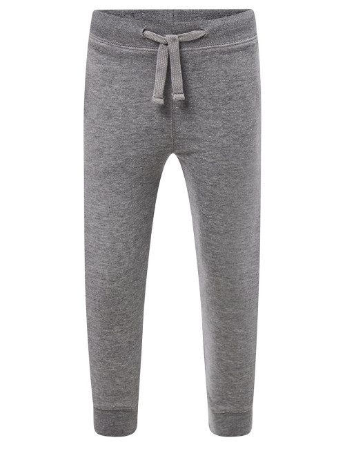JHK Spodnie dresowe dziecięce KID PANTS CUFF FRENCH TERRY GM - Grey Melange