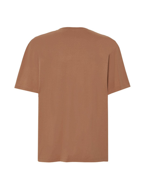 JHK Koszulka męska TSUA OVER SIZE MM - Mocha Mousse