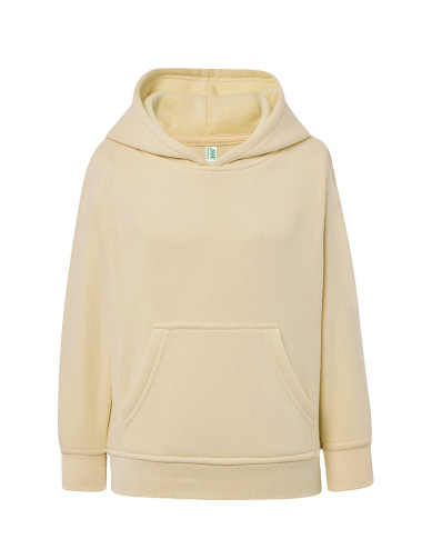 JHK SWRK KNG KID KANGAROO BT-Buttercreme Kinder-Sweatshirt