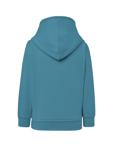 JHK Bluza dresowa dziecięca SWRK KNG KID KANGAROO PB - Petrol Blue