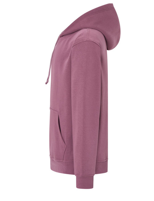 JHK Bluza dresowa męska SWRA KNG KANGAROO DP - Dusty Purple