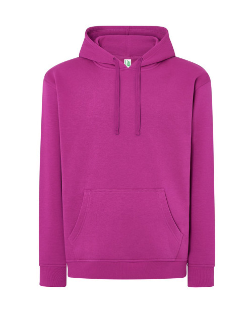 JHK Bluza dresowa męska SWRA KNG KANGAROO PKG - PINK GUM