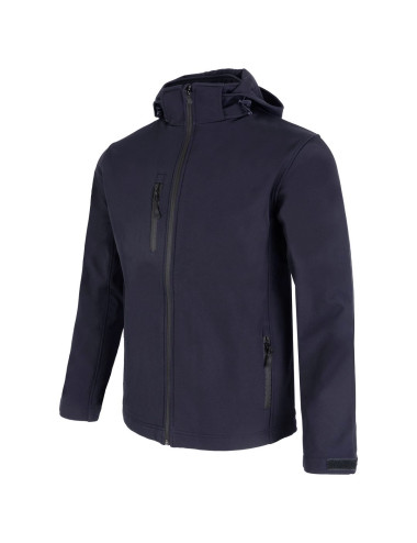 JHK Kurtka softshell męska SOFTSHELL HOOD MOONTEX KING NY - Navy