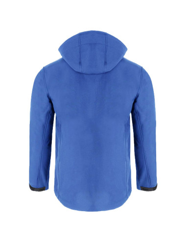 JHK Kurtka softshell męska SOFTSHELL HOOD MOONTEX KING RB - Royal Blue