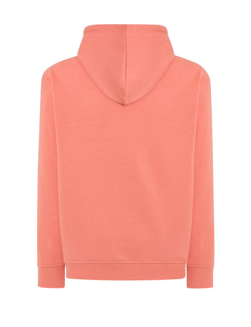 JHK Bluza dresowa męska SWRA KNG KANGAROO CO - Coral