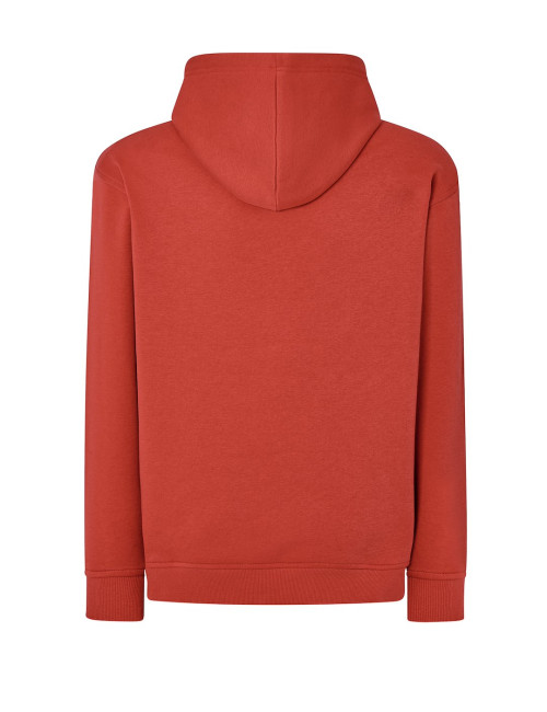 JHK Bluza dresowa męska SWRA KNG KANGAROO CR - Canary Red