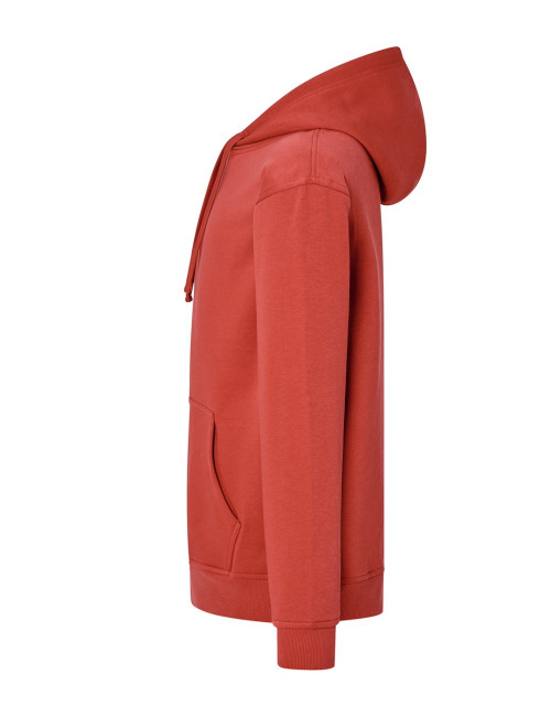 JHK Bluza dresowa męska SWRA KNG KANGAROO CR - Canary Red