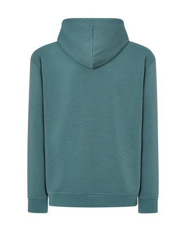 JHK Bluza dresowa męska SWRA KNG KANGAROO TE - Teal