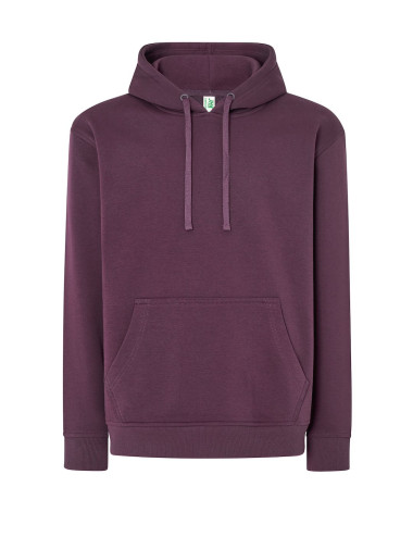 JHK Bluza dresowa męska SWRA KNG KANGAROO FD - Future Dark