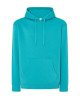 JHK Bluza dresowa męska SWRA KNG KANGAROO AQM - AQUAMARINE