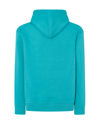 JHK Men's Sweatshirt SWRA KNG KANGAROO AQM - AQUAMARINE