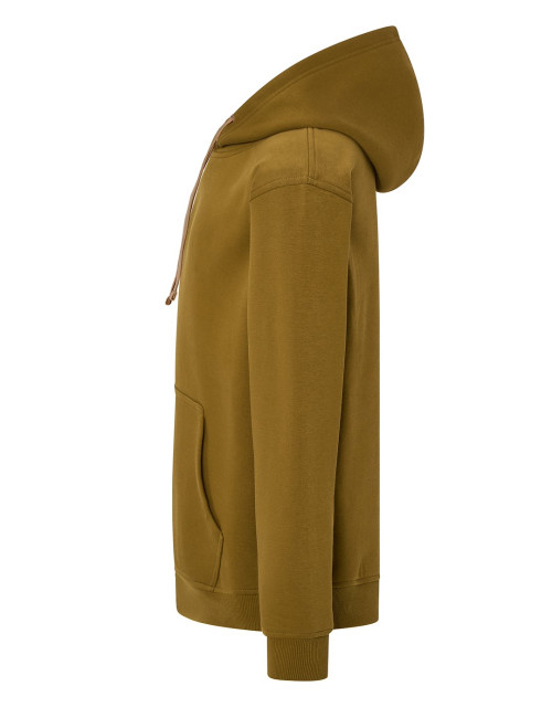 JHK Bluza dresowa męska SWRA KNG KANGAROO OC - OCHER