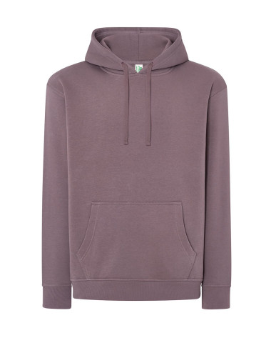 JHK Bluza dresowa męska SWRA KNG KANGAROO LP - LIGHT PURPLE