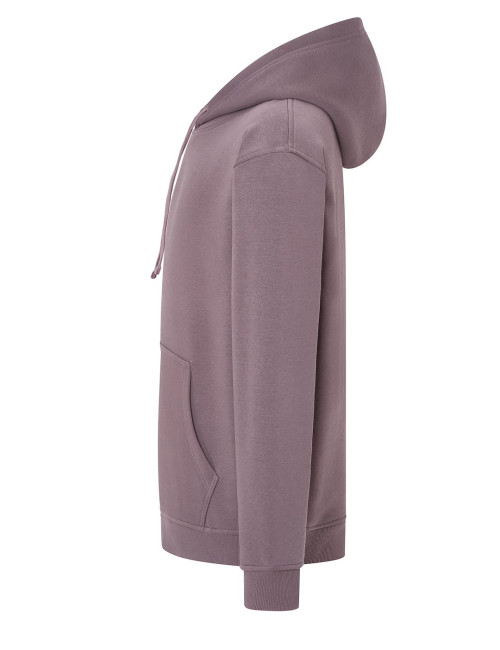 JHK Bluza dresowa męska SWRA KNG KANGAROO LP - LIGHT PURPLE