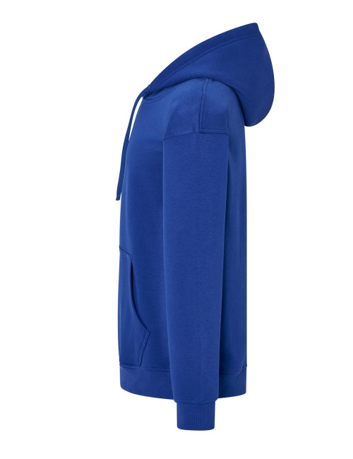 JHK Bluza dresowa męska SWRA KNG KANGAROO KB - KLEIN BLUE