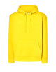 JHK Bluza dresowa męska SWRA KNG KANGAROO LEY - Lemon Yellow