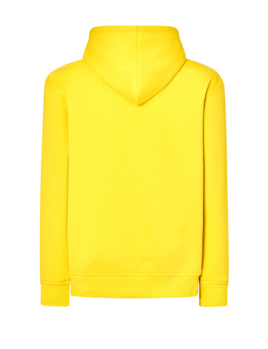 JHK Bluza dresowa męska SWRA KNG KANGAROO LEY - Lemon Yellow