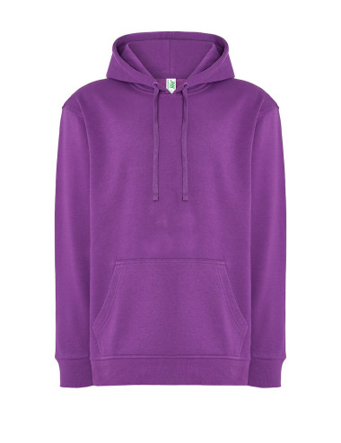 JHK Bluza dresowa męska SWRA KNG KANGAROO OD - Orchid