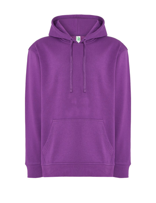 JHK Bluza dresowa męska SWRA KNG KANGAROO OD - Orchid