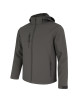 JHK Kurtka softshell męska SOFTSHELL HOOD MOONTEX KING GF - Graphite