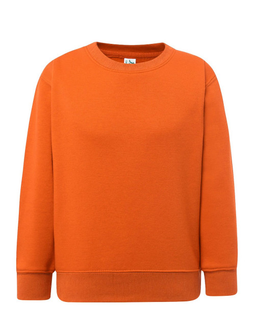JHK Bluza dresowa dziecięca SWRK 290 KID SWEATSHIRT OR - Orange