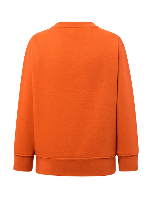 JHK Bluza dresowa dziecięca SWRK 290 KID SWEATSHIRT OR - Orange