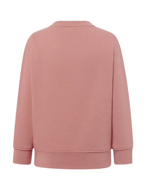 JHK Bluza dresowa dziecięca SWRK 290 KID SWEATSHIRT PV - Pink Vintage