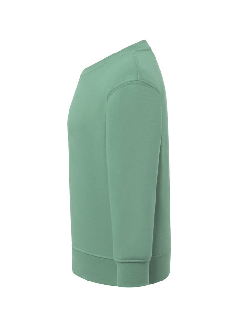JHK Bluza dresowa dziecięca SWRK 290 KID SWEATSHIRT MO - MOSS GREEN
