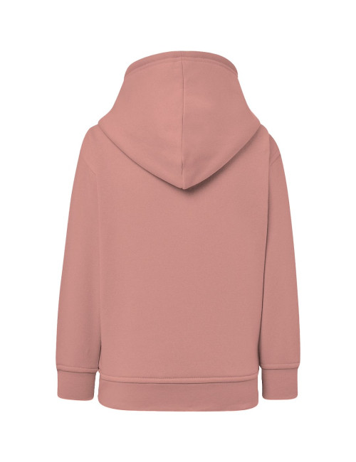 JHK Bluza dresowa dziecięca SWRK KNG KID KANGAROO PV - Pink Vintage