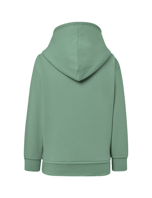JHK Bluza dresowa dziecięca SWRK KNG KID KANGAROO MO - MOSS GREEN