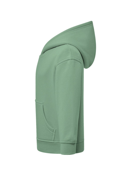 JHK Bluza dresowa dziecięca SWRK KNG KID KANGAROO MO - MOSS GREEN