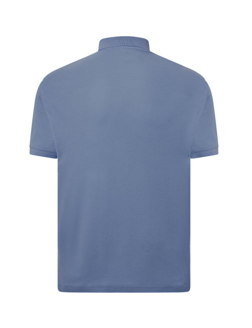 JHK Koszulka męska POLO PORA 240 SB - Steel Blue