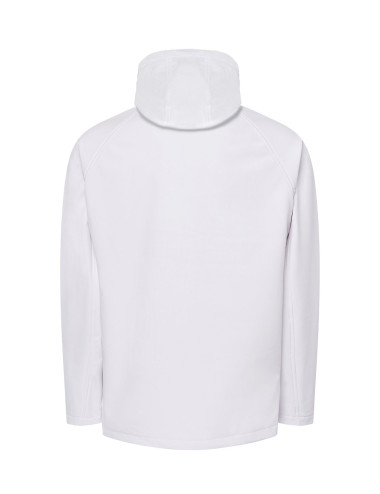 JHK Men's softshell jacket SOFTSHELL HOOD WH White