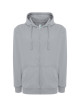 JHK Bluza dresowa męska SWUA HOOD SWEATSHIRT SL- Silver