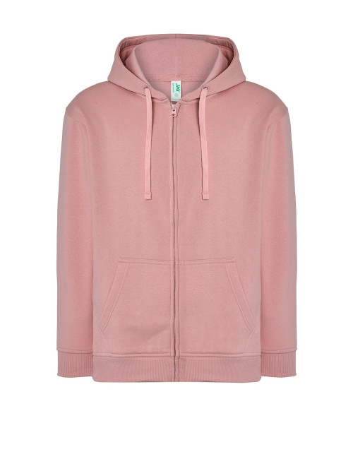 JHK Bluza dresowa męska SWUA HOOD SWEATSHIRT PV - Pink Vintage