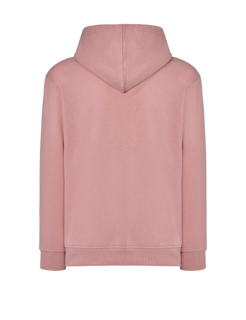 JHK Bluza dresowa męska SWUA HOOD SWEATSHIRT PV - Pink Vintage