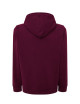 JHK Bluza dresowa męska SWUA HOOD SWEATSHIRT BU - Burgundy